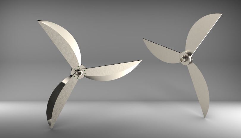 蔬菜切割机用三翼刀片