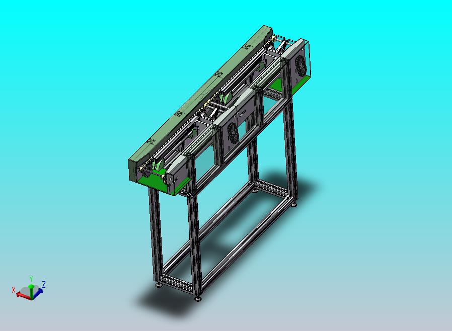 两段倍速链输送机