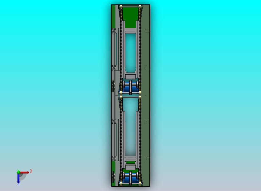 两段倍速链输送机