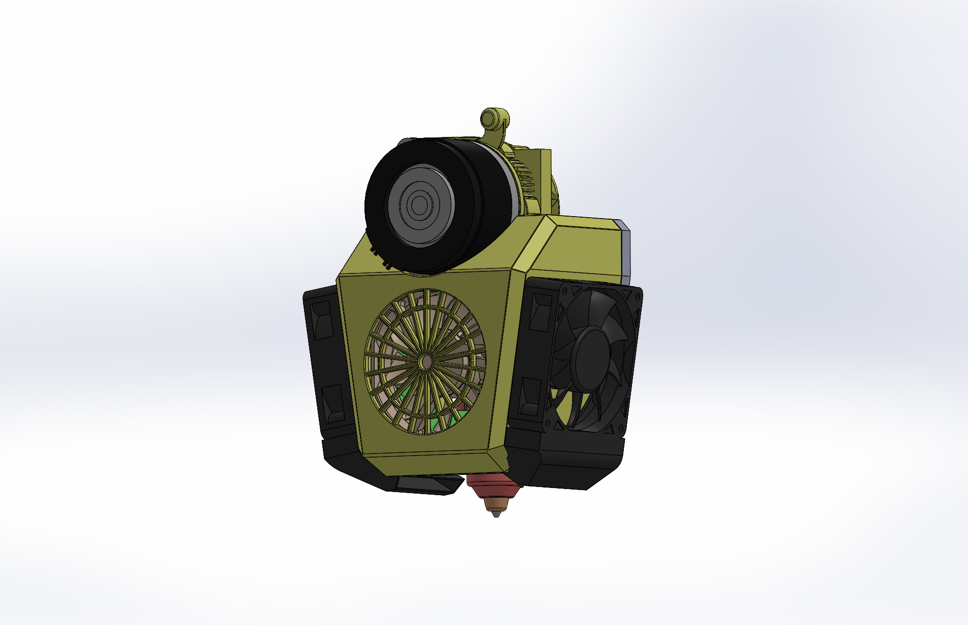 ENDER 7 挤出机组件