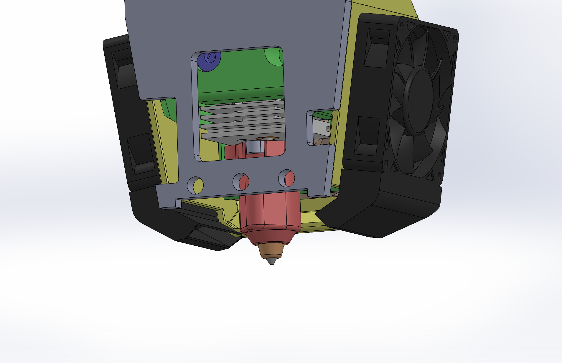 ENDER 7 挤出机组件