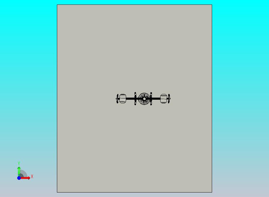 公园跷跷板模型