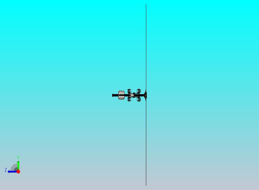 公园跷跷板模型