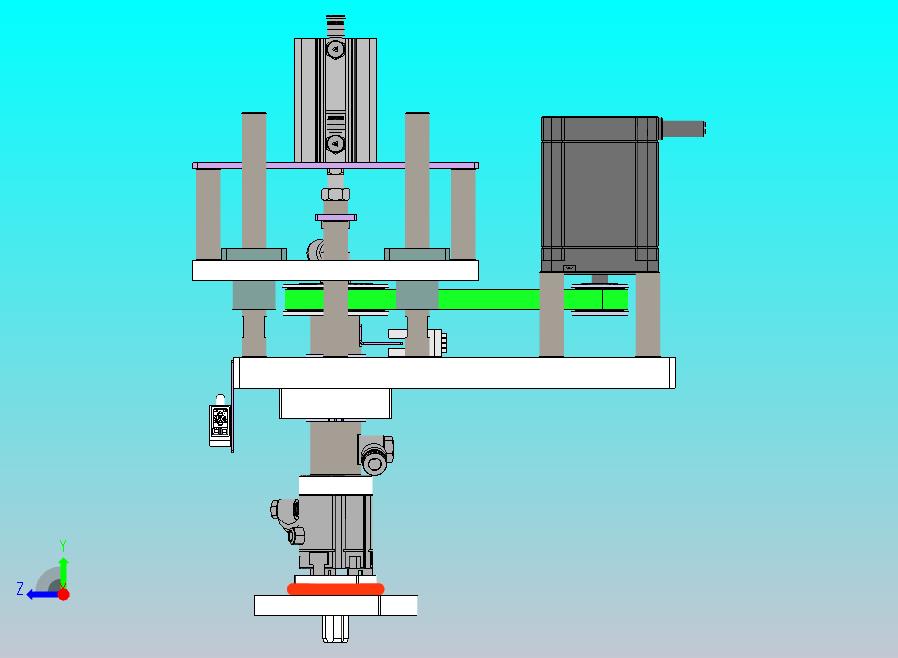 基于步进电机的旋转夹取机构