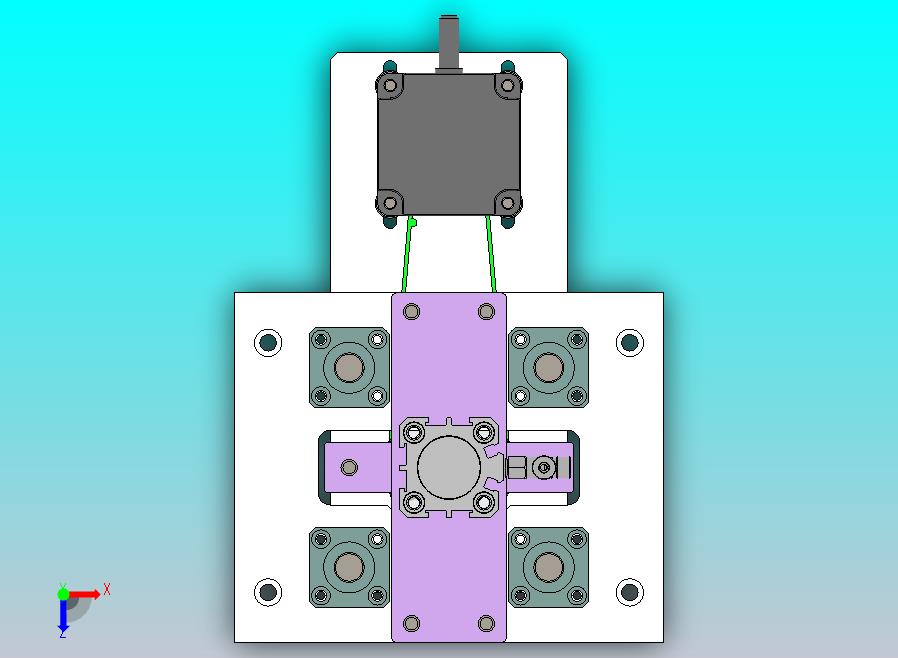 基于步进电机的旋转夹取机构