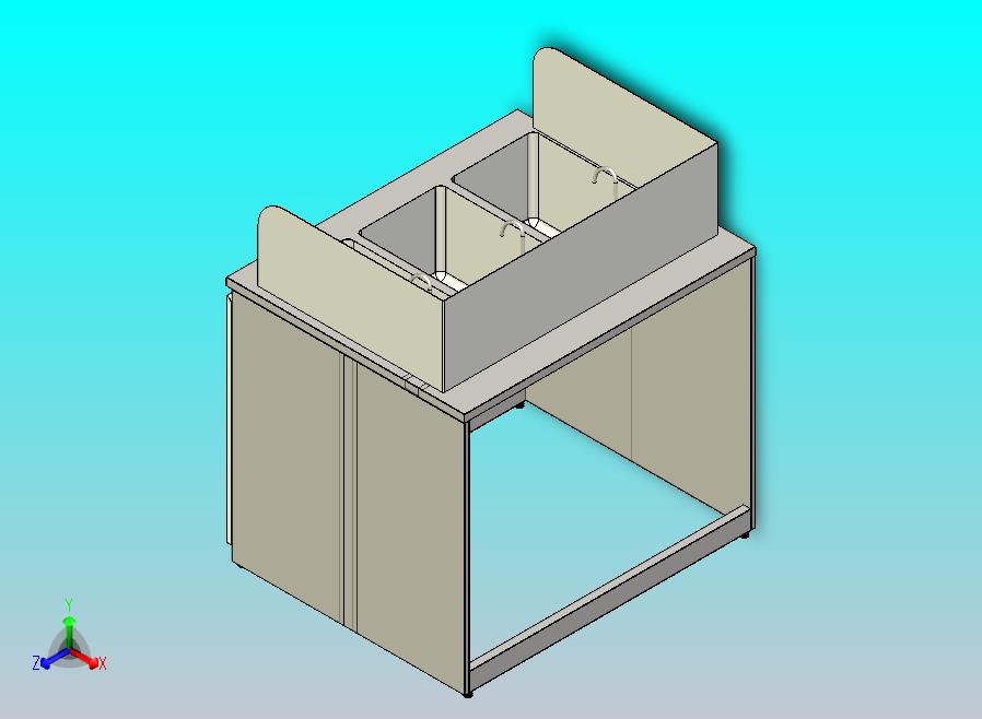 双星水盆柜（台盆水槽）
