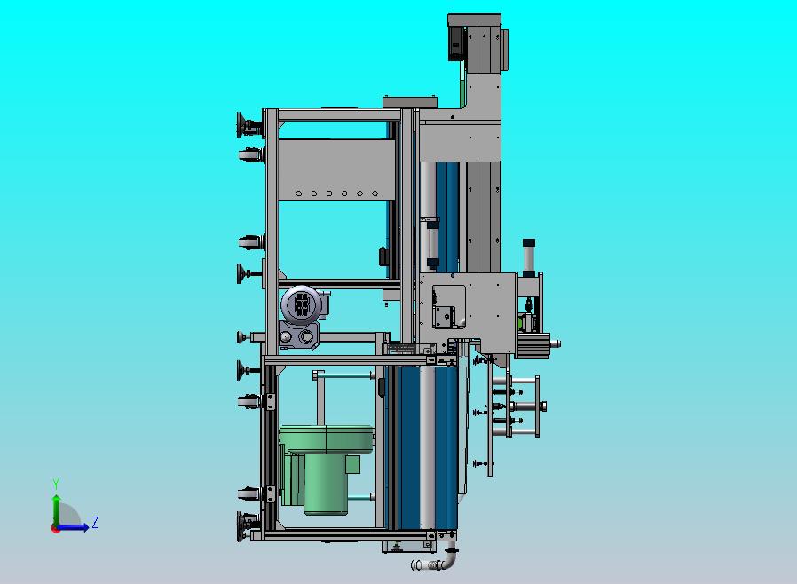 自动套袋真空封口机自动装袋机