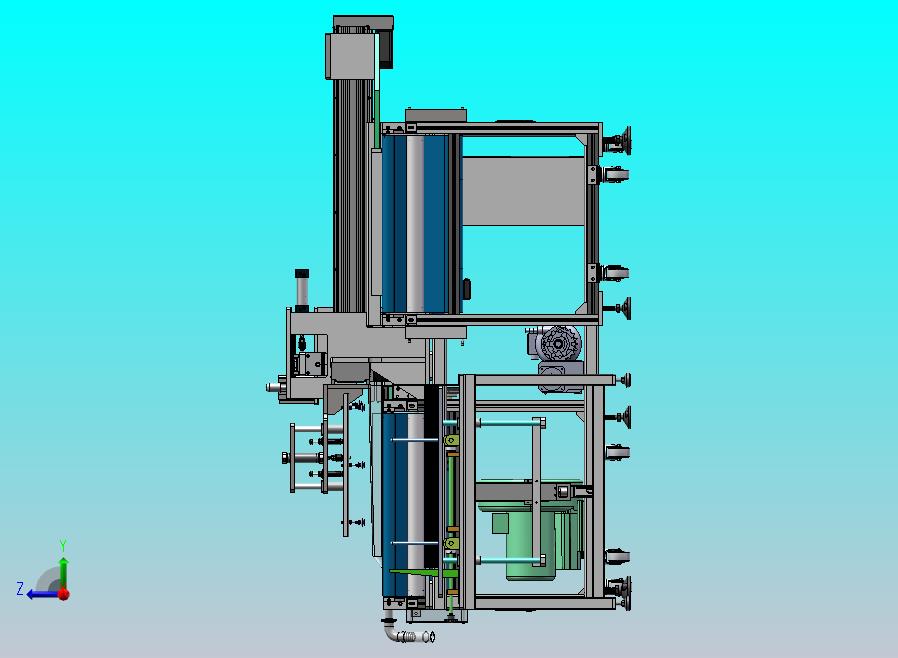 自动套袋真空封口机自动装袋机