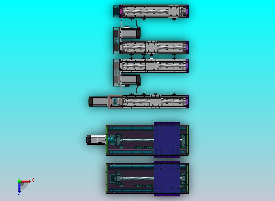 单轴执行器和电机