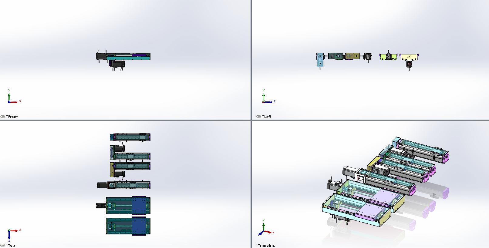 单轴执行器和电机