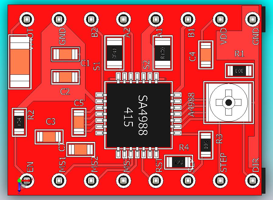 电机驱动器 A4988 (2A)