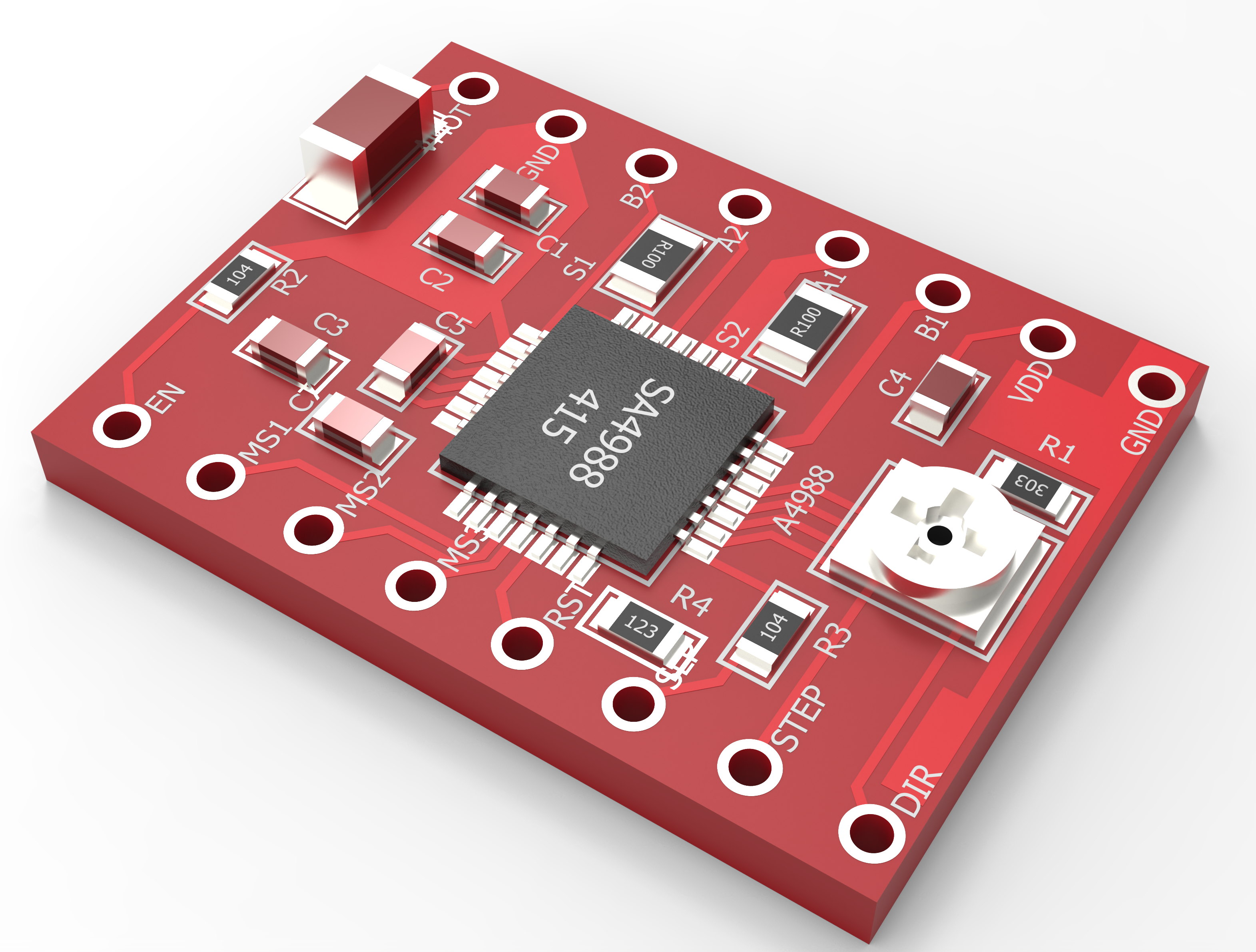 电机驱动器 A4988 (2A)