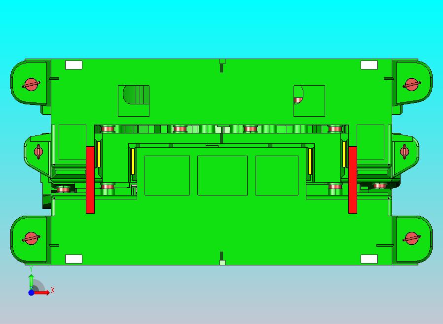 SUV车型前门外板拉延模