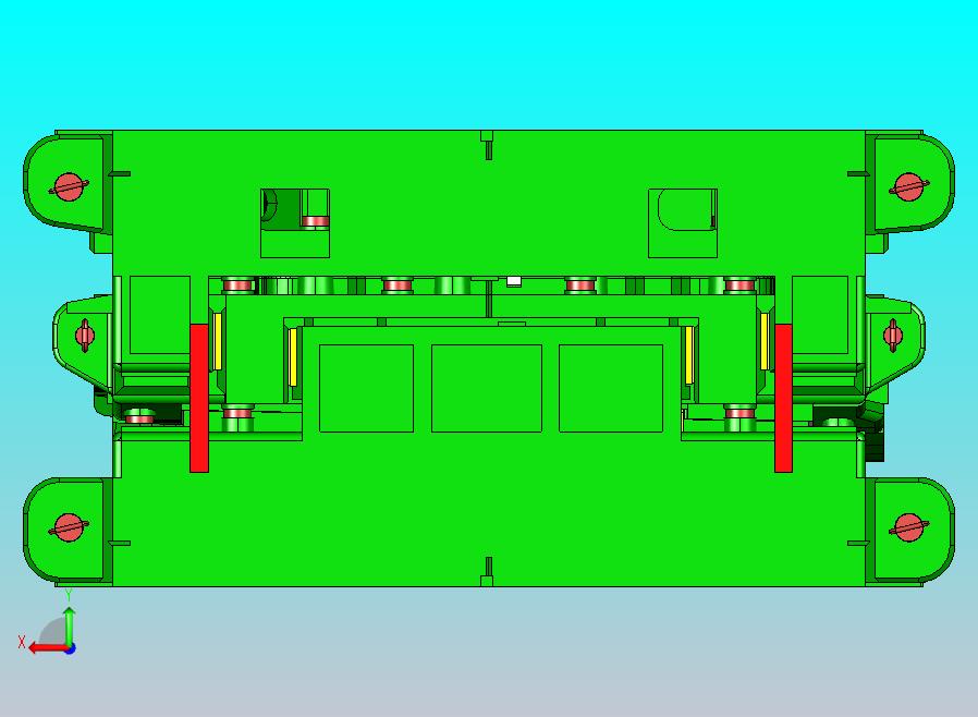 SUV车型前门外板拉延模