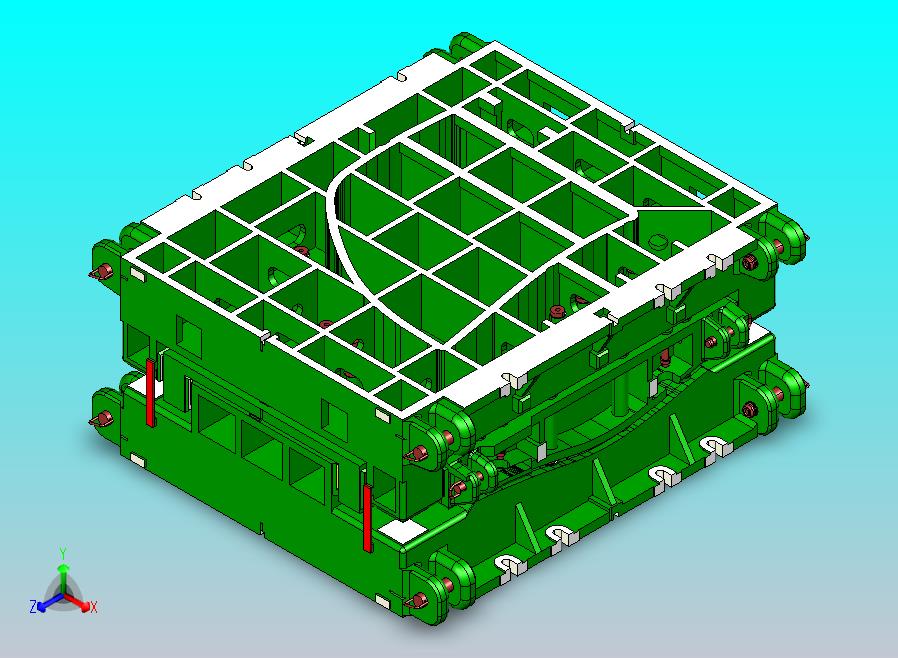 SUV车型前门外板拉延模