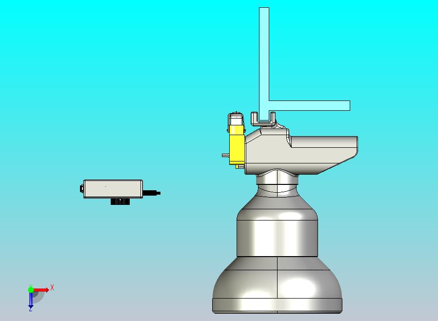 水族箱用自动颗粒喂食器
