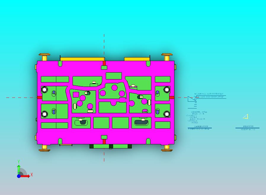车身模具-正修边+冲孔+侧修边