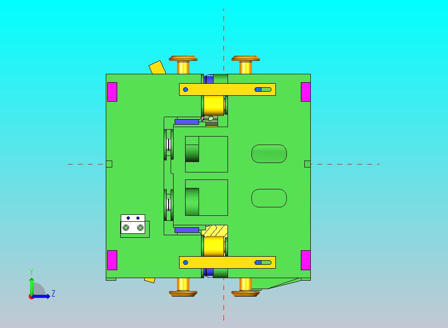 车身模具-正修边+冲孔+侧修边