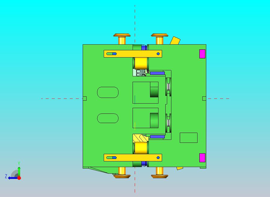 车身模具-正修边+冲孔+侧修边