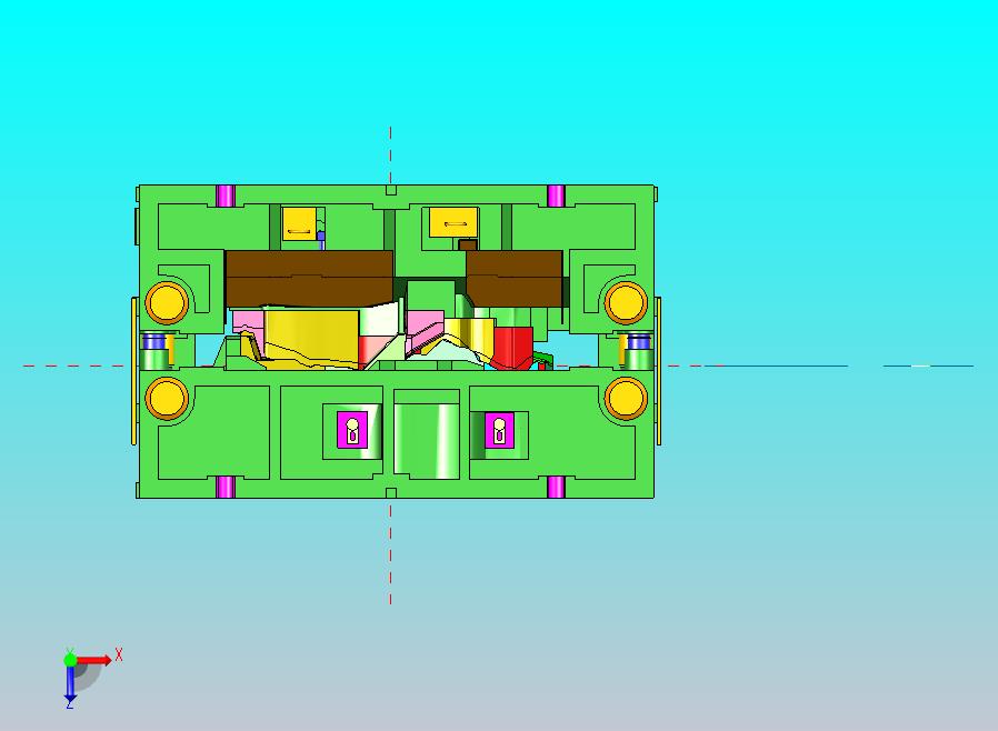 车身模具-正修边+冲孔+侧修边