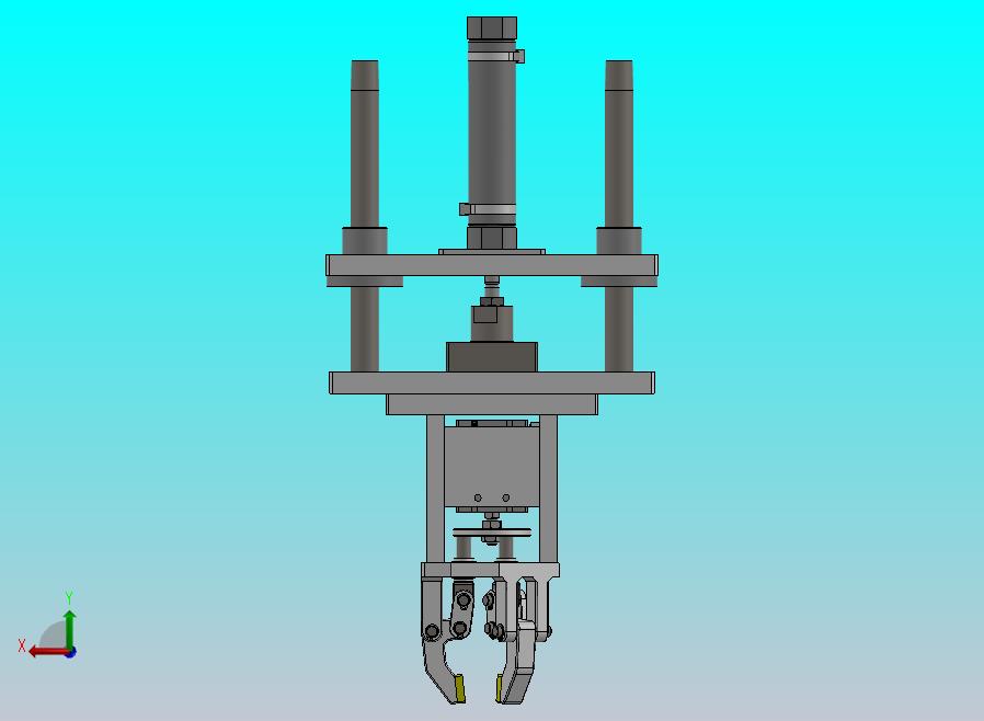基于连杆原理的夹爪机构