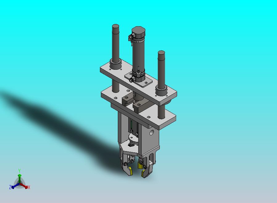 基于连杆原理的夹爪机构
