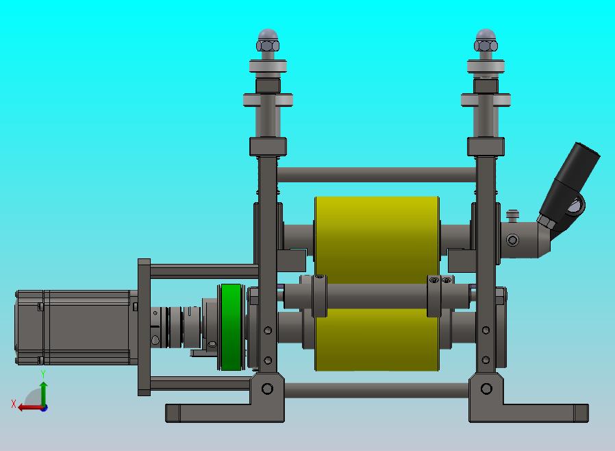 适用于卷料片料的拉卷机构