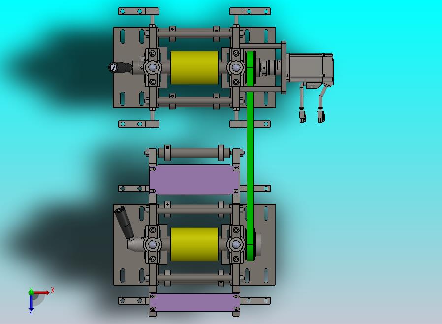 适用于卷料片料的拉卷机构