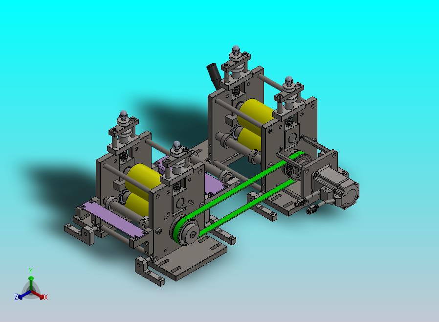 适用于卷料片料的拉卷机构