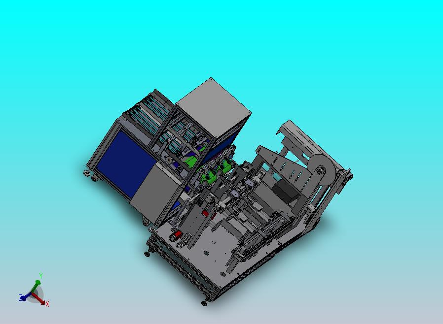 软包塑料袋理袋捆扎一体化平台
