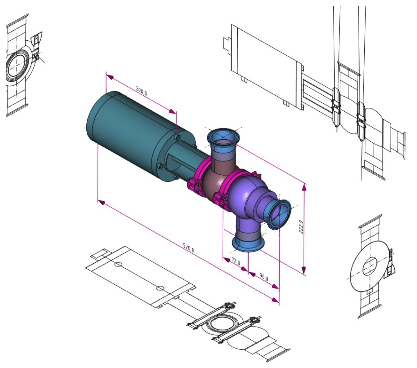 Inoxpa分流阀-50.8-4通