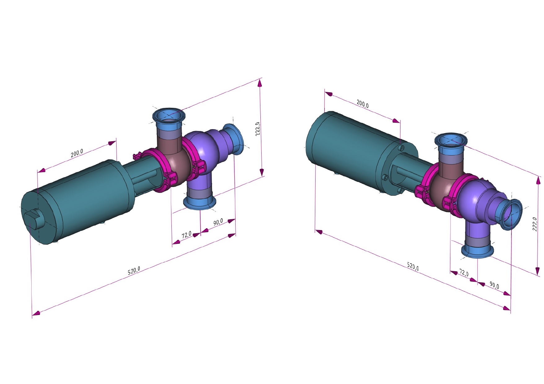 Inoxpa分流阀-50.8-4通