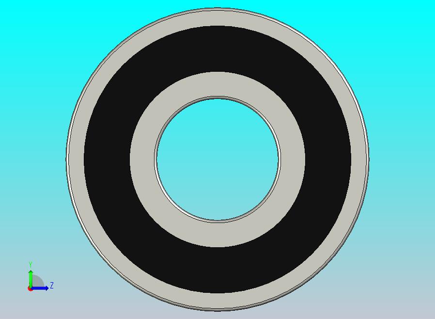 橡胶密封微型球轴承内径2mm-5mm