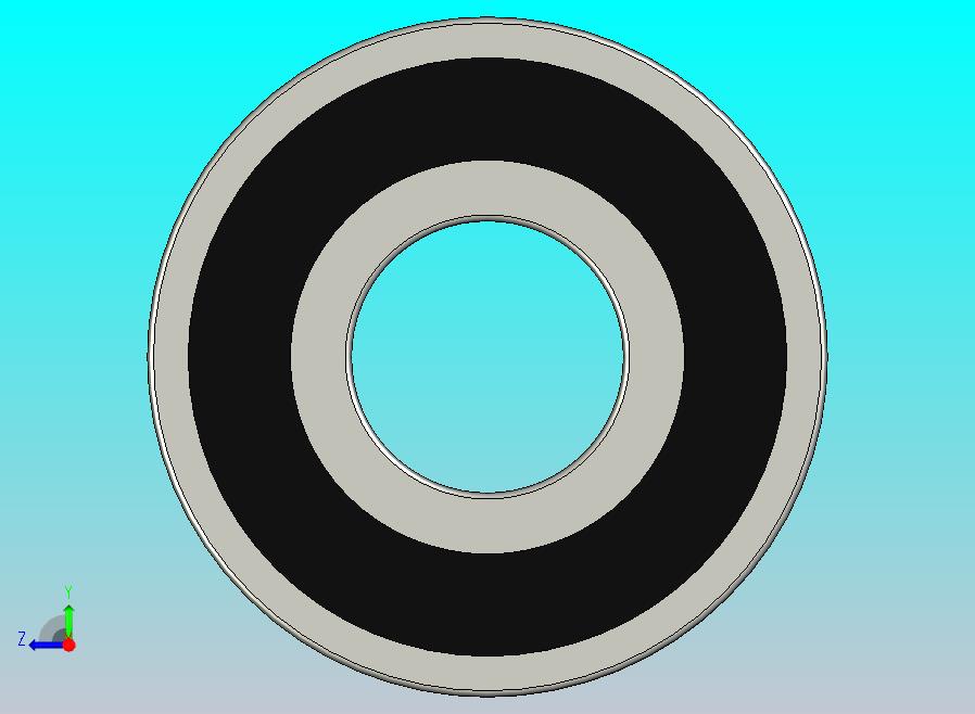 橡胶密封微型球轴承内径2mm-5mm