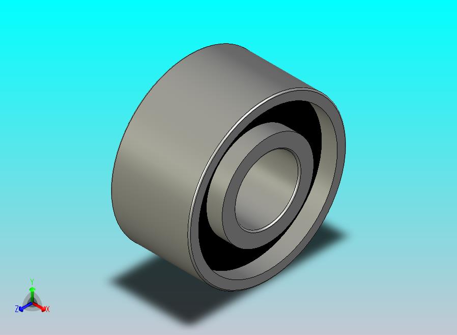 橡胶密封微型球轴承内径2mm-5mm