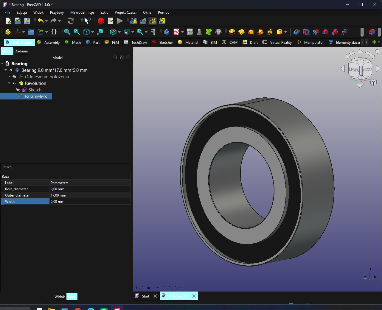 橡胶密封微型球轴承内径2mm-5mm