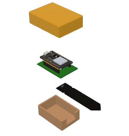 ESP32-dan电容式土壤湿度传感器