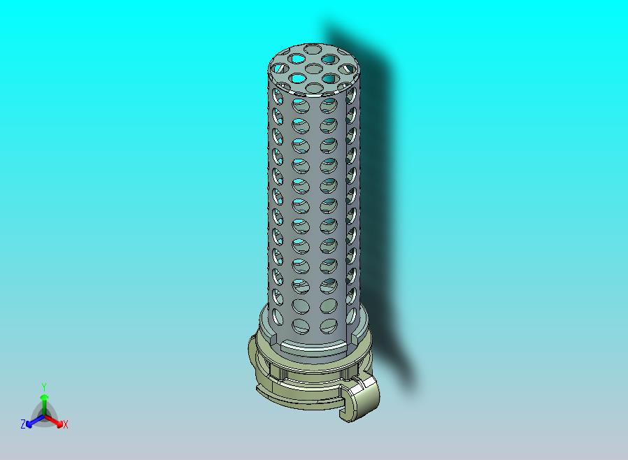 带联轴器的废物过滤器