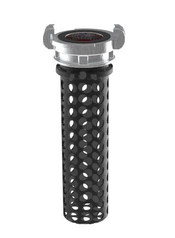 带联轴器的废物过滤器