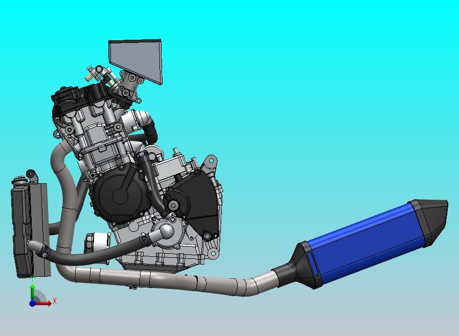 2005-gsxr-600底盘模型