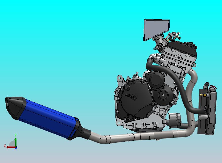 2005-gsxr-600底盘模型