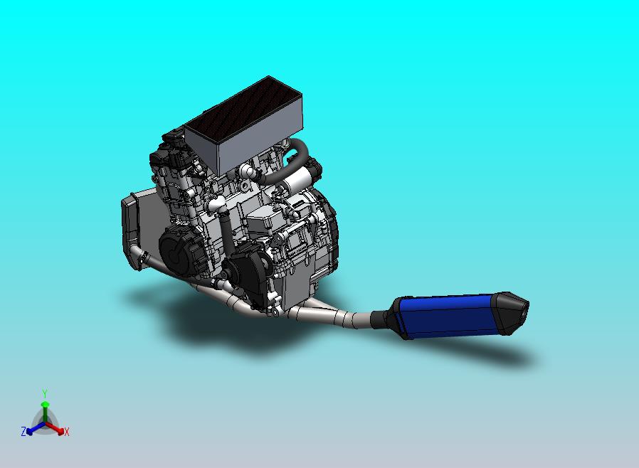 2005-gsxr-600底盘模型