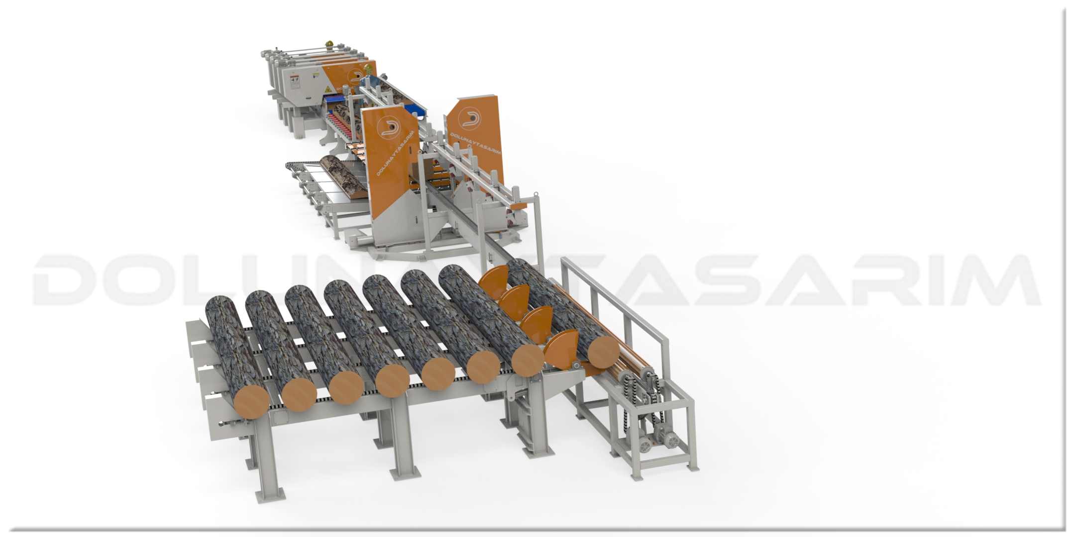 木材加工生产线