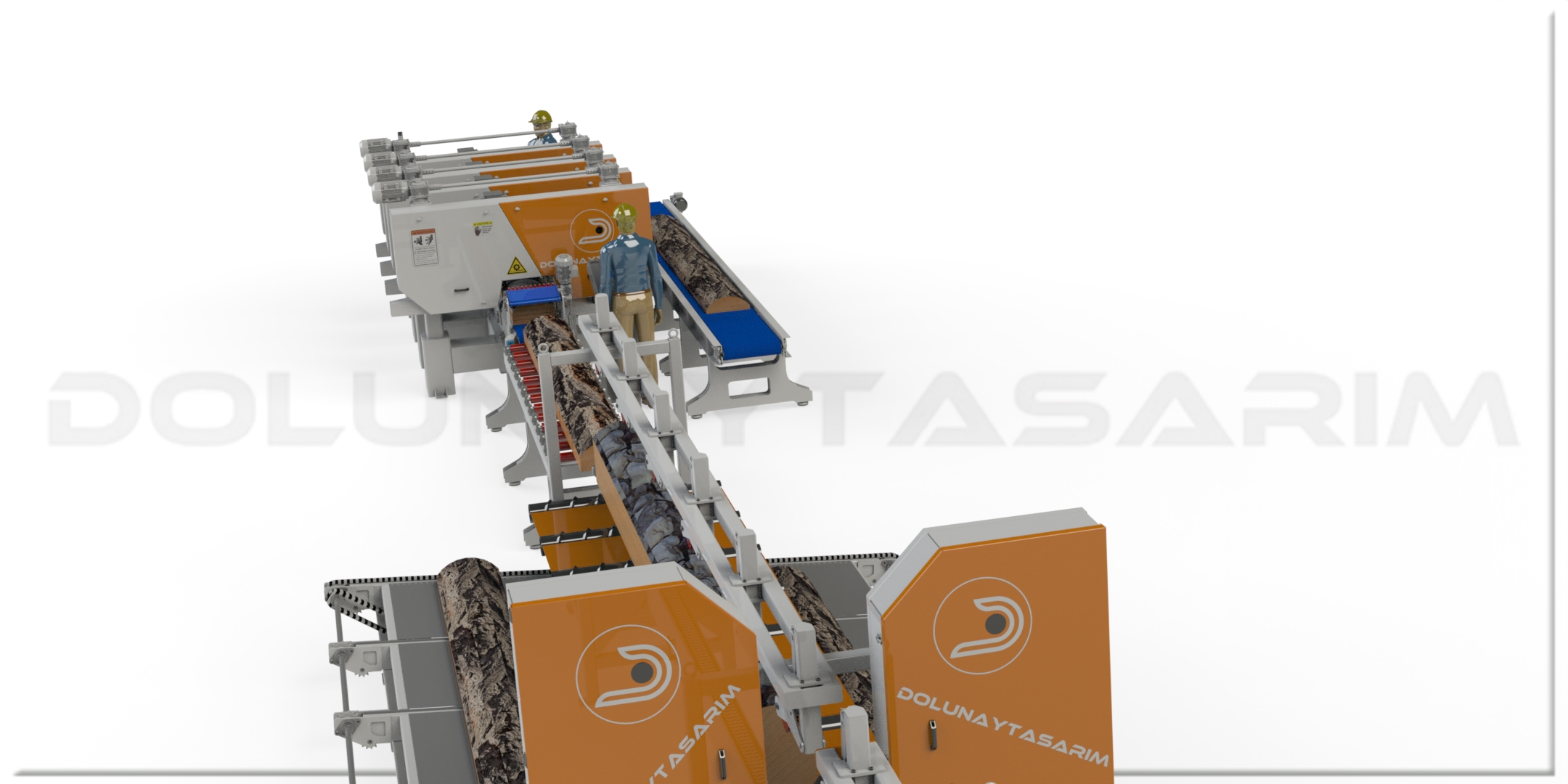 木材加工生产线