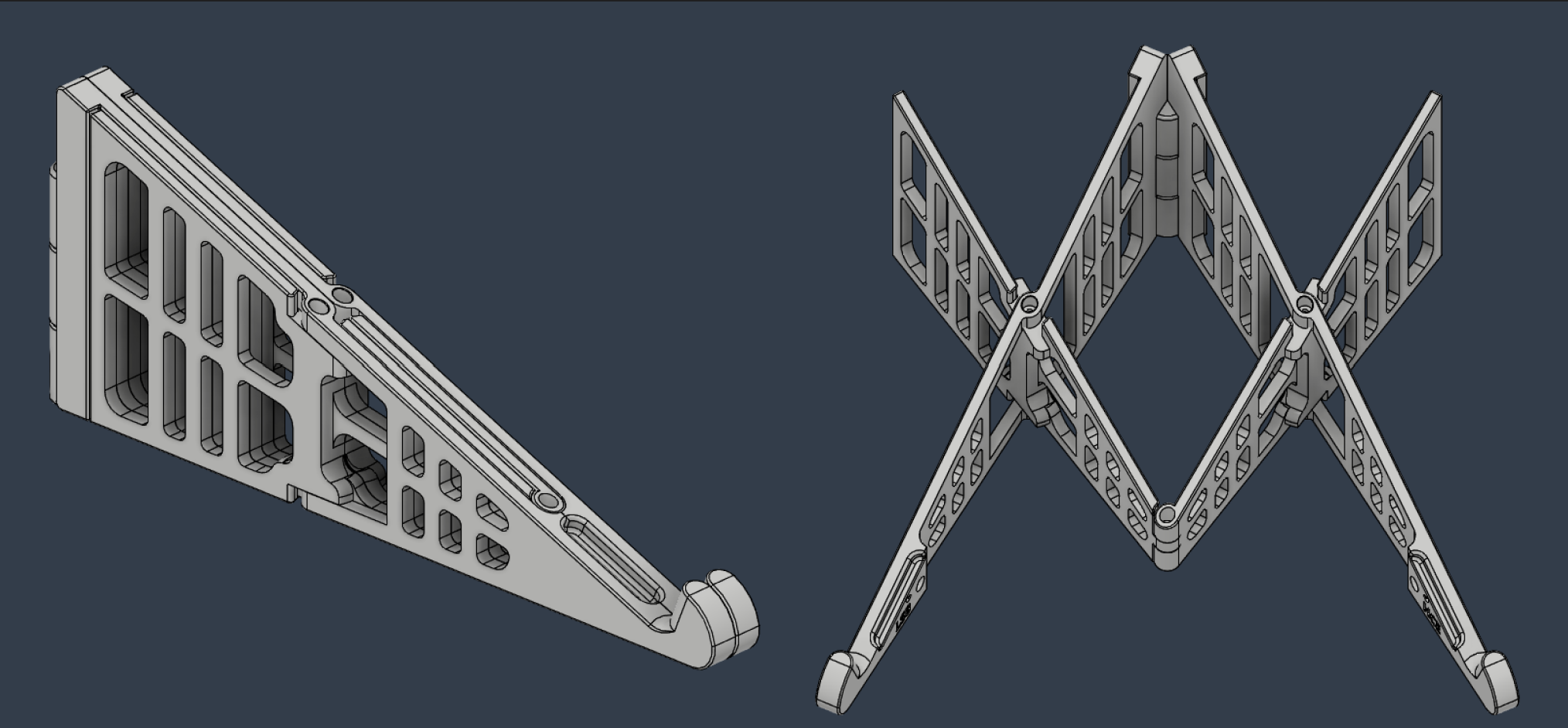 可折叠笔记本电脑支架