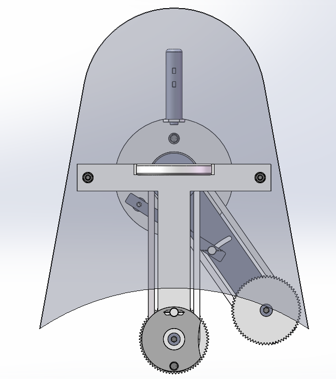 双齿式电动枣树树干环剥装置 