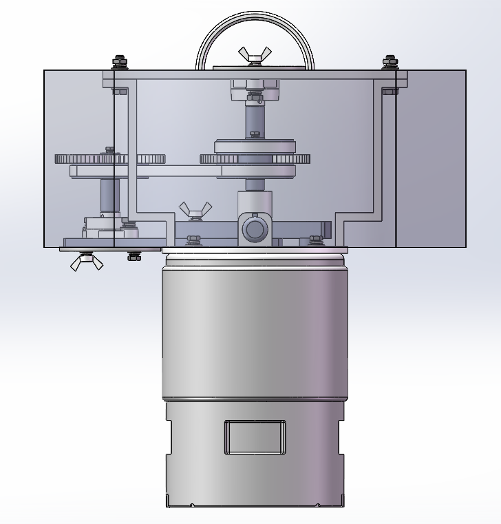 双齿式电动枣树树干环剥装置 