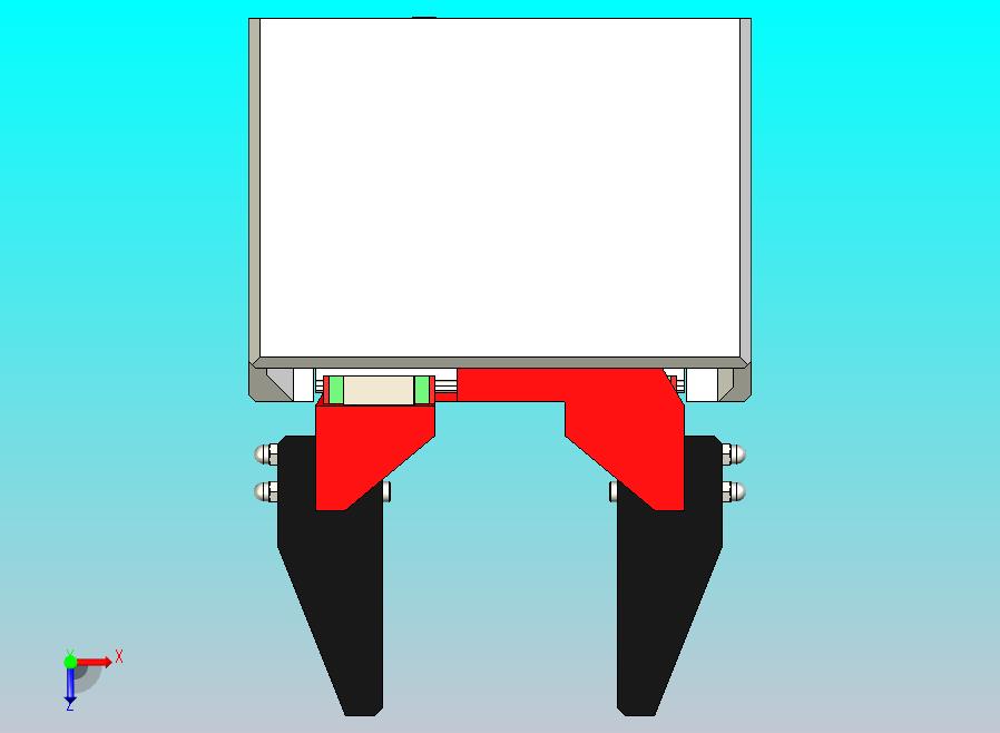 坚固的平行手指机器人夹持器，带62Kg伺服。