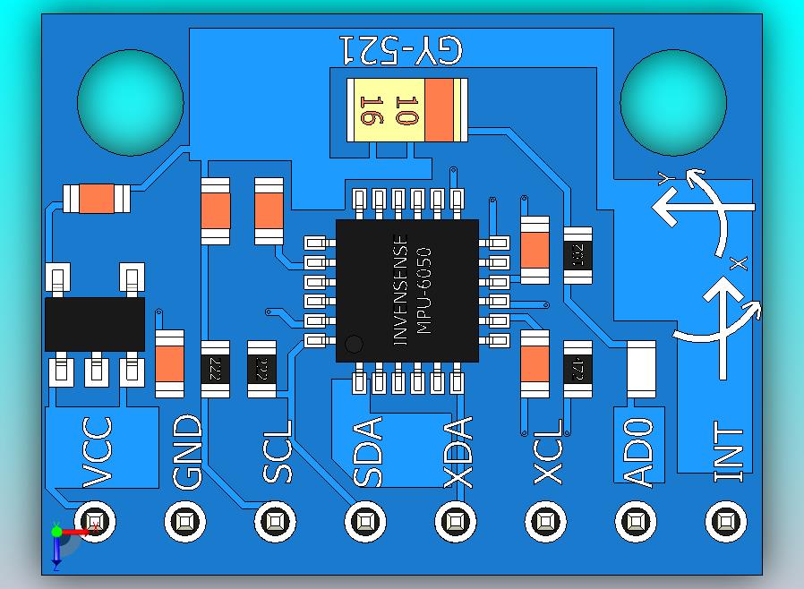 加速度计，角度传感器MPU6050（庆祝10000次下载）