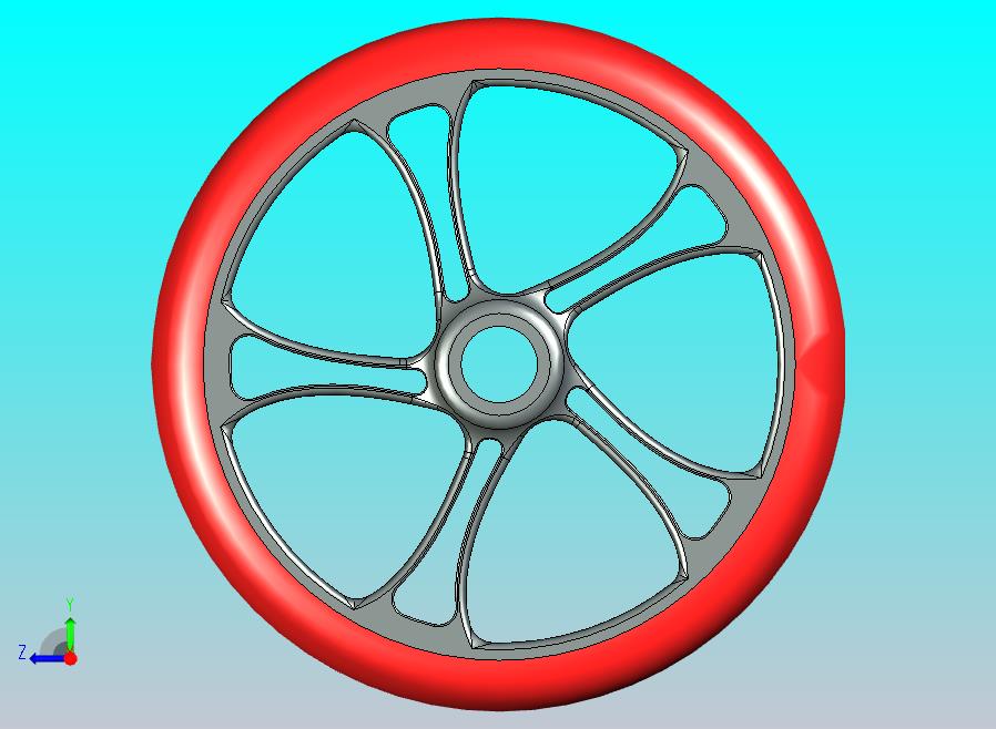 200毫米-踏板车车轮